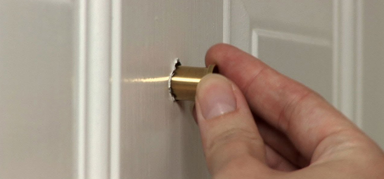 peephole door repair in Laguna Beach
